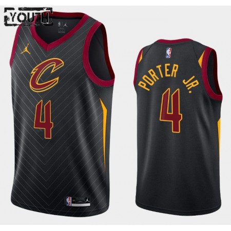 Barn Cleveland Cavaliers Tröja Kevin Porter Jr. 4 2020-2021 Jordan Brand Statement Edition Swingman